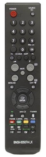 DIAĽKOVÉ OVLÁDANIE PRE TV SAMSUNG BN59-00507A + BATERIE ZDARMA
