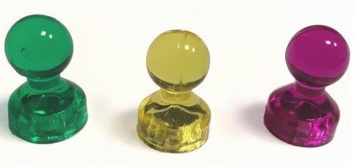 Kancelársky neodymový magnet 11mm dosky chladničky (4395