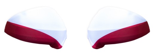 2x KRYTY ZRKADLA POĽSKÁ VLAJKA PL