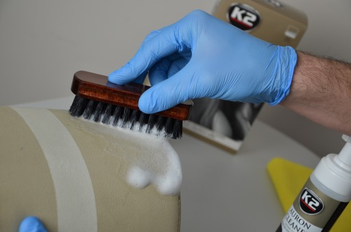 Kožená kefa K2 AURON BRUSH LEATHER BRUSH