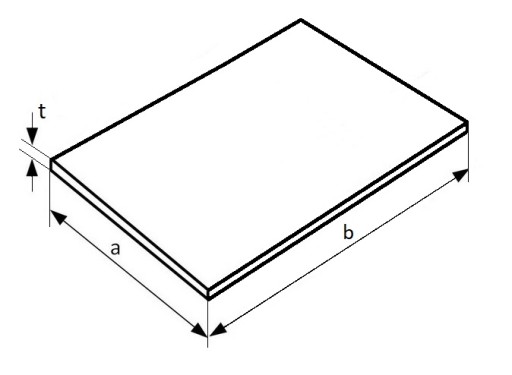 Oceľový plech g/v 4x100x200 mm