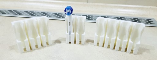ORAL B 3 ks stojan, držiak hrotov, stojan