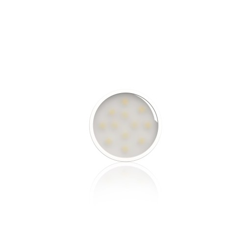 LED žiarovka GU10 6W = 50W TEPLÁ, silné SMD
