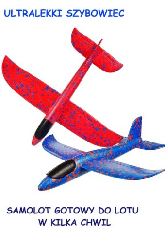 STYROPENOVÝ LIETADOVÝ KLUZÁK 47CM E0737 EMAJ