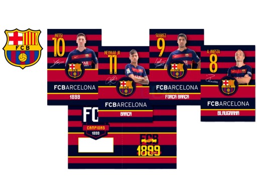ZÁPISNÍK FC BARCELONA 16 STRÁN 3 TRI FAREBNÉ RIADKY