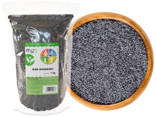 MODRÝ MAK čistý, 1 Kg - MIGOskupina