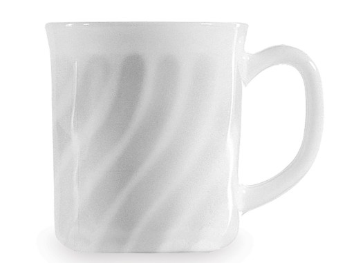 HRNČEK TRIANON LUMINARC 290ml BIELE TEPENÉ sklo