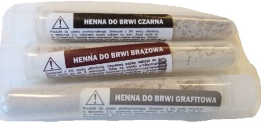 Henna prášok na obočie Krakowska KAMA 10ml