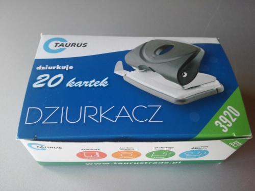 Profesionálny kancelársky dierovač 3920 PLAST. 20 tis