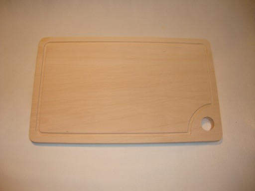 Kuchynská doska na krájanie 42x25x1,6 DREVENÁ