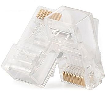 Zástrčkový konektor Tip RJ45 8P8C 5E RJ 45 UTP 5 ks.