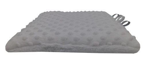 OBOJSTRANNÝ podsedák do kočíka MINKY 30x30 OLKA biely