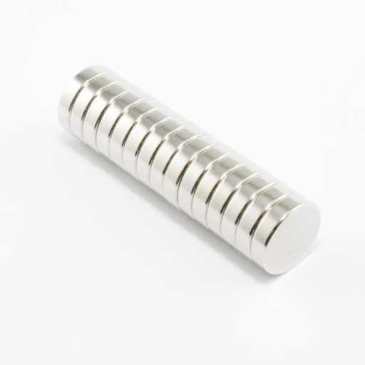 VALEC NEODYMOVÝ MAGNET 10x2,5 N38 SADA 10 KS