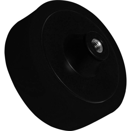 LEŠTIACA HUBKA + KOTÚČ 125 mm M14 ČIERNA mäkká