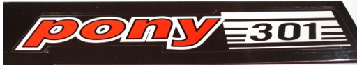 NÁLEPKY NA MOTOR PONY NÁLEPKY NA BICYKEL