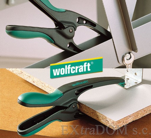 Špicatá pružinová svorka 70 mm Wolfcraft 3633000