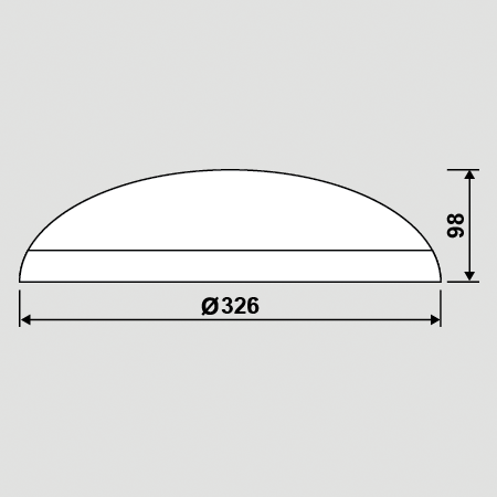 LED stropné svietidlo 230V 18W 1300lm OLIVIA