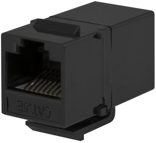 Modulárny keystone konektor RJ45 - RJ45 RJ45/5U-K