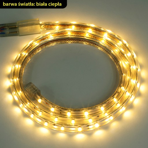 LED pás hadí pás káblový pás 230V 1M HEAT
