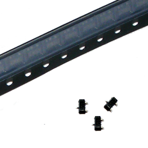 2N2222 NPN Tranzistor 40V 0,6A SOT23-3 x25