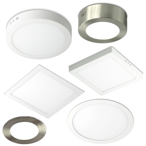 LED PANEL stropné svietidlo PODTYNK 25W OKR.