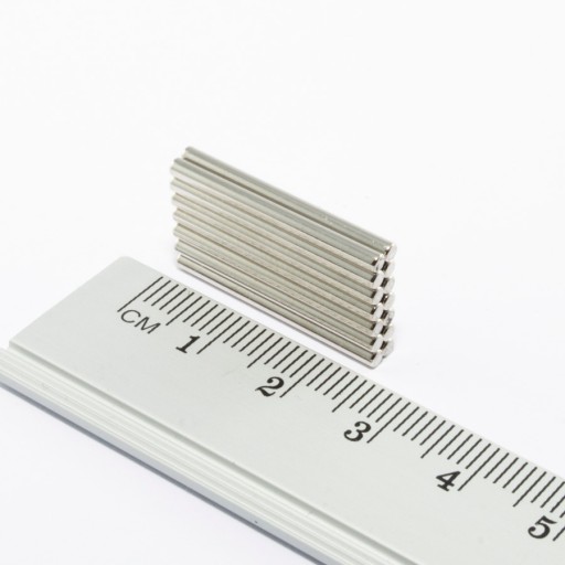 VALEC NEODYMOVÝ MAGNET 2x25 N38 SADA 15 KUSOV