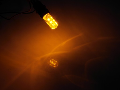 Žiarovka 24 LED W5W 3014 T10 CANBUS ORANŽ
