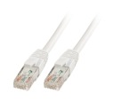 LINDY 48091 CAT6 U/UTP 0,5M biela