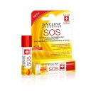 Eveline Cosmetics SOS výživný a regeneračný balzam na pery SPF20 Classi P1