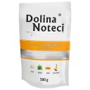 DOLINA NOTECI Prémiové mokré krmivo pre psov bohaté na kačicu a tekvicu 500g