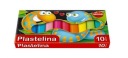 Plastelína 10 farieb MONA