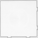 Prestieranie Hama Midi Beads 234 Veľký štvorec