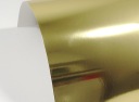 Zrkadlový dekoračný papier 300g zlatý 10A4
