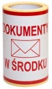 LEPIACE ETIKETY Samolepky s potlačou DOKUMENTY