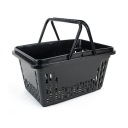Nákupné košíky košíky nákupný košík Čierny 20L