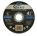ŠTÍT 115 mm x 1,2 mm x 22,2 mm PRE KOV, NEREZOVÁ OCEL