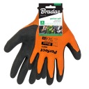 Ochranné pracovné rukavice s povrchovou úpravou, veľkosť 10 Bradas PERFECT SOFT RWPS10