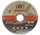 KOVOVÉ REZNÉ KOTOUČE 125x1,0x22,23mm INOX