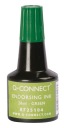 Pečiatkovací atrament Q-CONNECT 28ML ZELENÝ