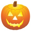HALLOWEEN ZRKADLOVÉ NÁLEPKY NA OKNO TEKVICE TEKVICE
