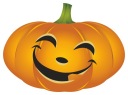 HALLOWEEN ZRKADLOVÉ NÁLEPKY NA OKNO TEKVICE TEKVICE