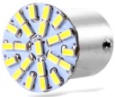 BA15S 22 LED diód SMD P21W, studené 12V