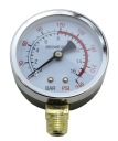 Manometer 0-16 bar pre vzduchový kompresor 60 mm závit M14 GZ 1/4'' 13 mm