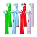NÁPLNE do BRAUN ORAL-B Stages Kids 8x zubná kefka