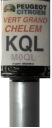 FARBA CITROEN PEUGEOT KQL M0QL VERT GRAND CHELEM