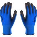PETRAX Nylonové latexové pracovné rukavice, 1 pár, veľkosť 11