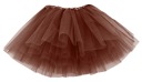 #TYLOVÁ SUKŇA TUTU SUKŇA 30cm hnedá