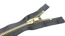 Zips NA DŽÍNSKY 18cm. ČIERNA