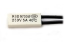 Bimetalový termostat 5A/250V KSD9700 NO 35C