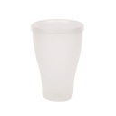 Plastový pohár s vrchnákom na müsli, polievku, nápoje, Sagad White, 500 ml